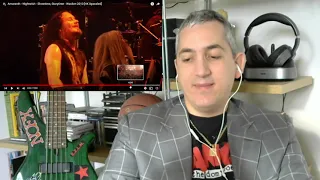 Nightwish Amaranth Live reaction (Part 2) Punk Rock Head singer and bassist James Giacomo react!