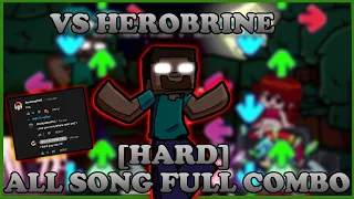 Friday Night Funkin | VS Herobrine All Song Full combo [Hard Difficulty]