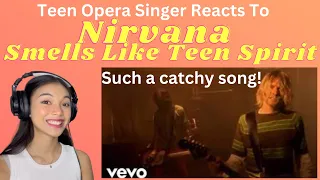 Teen Opera Singer Reacts To Nirvana - Smells Like Teen Spirit