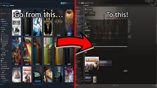 How to make Steam look like how it was in 2013! (Tutorial)