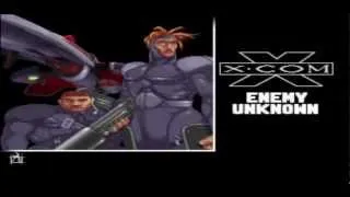 X-com Enemy unknown Opening PS1 Playstation 1