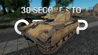 30+27-ти секундный обзор Flakpanzer 341 в War Thunder #warthunder