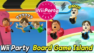 Wii Party Board Game Island gameplay (Master com) Lucia Vs Steph Vs Lucia Vs Tyrone | AlexgamingTV