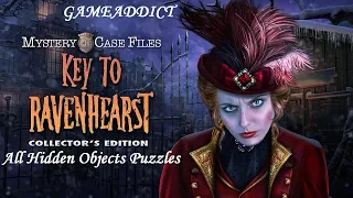 MYSTERY CASE FILES KEY TO RAVENHEARST COLLECTORS EDITION : All Hidden Object Puzzles, Gold