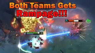 Both Teams Get A Rampage In One TeamFight