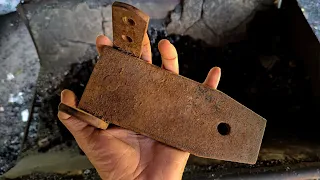 Knife Making - Forging A Tactical Knife Out of Truck Leaf Spring - Creative Daily Works