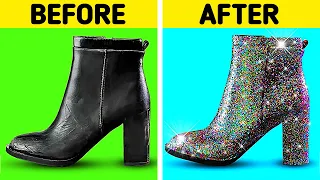 CREATIVE WAY TO UPGRADE YOUR SHOES || Shoe Making Process by 5-Minute DECOR!