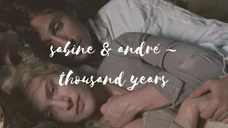 A little chaos | Sabine and André | Thousand years | Christina Perri & Steve Kazee