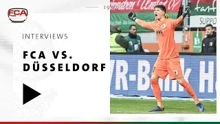 18/19 // Interviews // FCA verliert 1:2 gegen Düsseldorf