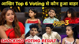 Shocking Top 6 Voting Result of Superstar Singer Season 3 | Superstar Singer 3 Today Episode