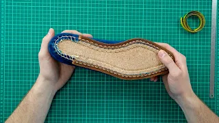 РАНТОВОЙ метод КРЕПЛЕНИЯ (HAND WELTED SHOES) | РУЧНОЕ изготовление ОБУВИ | КУРСЫ по ПОШИВУ обуви