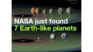 NASA just found 7 Earth like planets