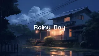 Rainy Day In Tokyo ☂️ Lofi Chill Night 📻 Chill Lofi Beats & Rain Sounds