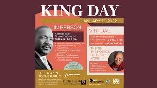 King Day - "The Poetics of Hope" featuring Nikki Giovanni + Civil Rights Children's Story Hour