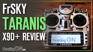 DroningON | FrSky Taranis X9D+ RC Transmitter Unboxing, Review, RX Binding & Model Setup