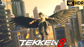 The Dark Awakens TEKKEN 8 Story Gameplay 4K 60FPS HDR PS5 | Tekken 8 Chapter 1 Evil Stars Collide