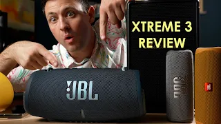 It's shaped like a Football - JBL Xtreme 3 Review vs Marshall Tufton and Flips Party Mode