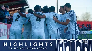 HIGHLIGHTS | Hemel Hempstead Town vs  St Albans City | National League South | 26th December 2022