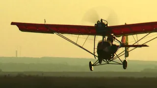 полеты на  Е-12НК первый самостоятельный вылет