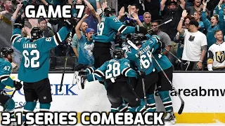 San Jose Sharks: A Series Comeback to Remember