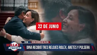 Willax Noticias Edición Central- MAY 28 -2/3 - CARMEN GIORDANO FUE TESTIGO DE LA TENTACIÓN DEL ROLEX