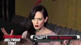 Eva Green Star of the film 300: Rise Of An Empire Talks with Hollywood Today!
