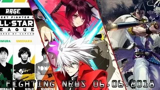 Fighting News - Новости Файтингов. 06 июня 2018 (BlazBlue, Лиги и Maxi)