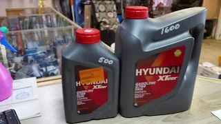 Оригинальное масло хундай!   XTeer Gasoline G700 5W30..API SN, SN PLUS, SP, ILSAC GF-5,