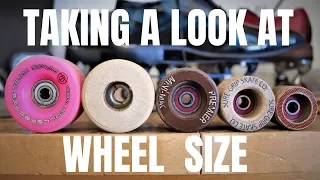 TAKING A LOOK AT ROLLER SKATE WHEEL SIZE dimensions