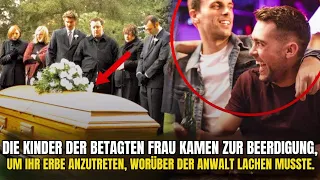 Der Anwalt LACHTE, als die Kinder kamen, um ihre 3,7 Millionen Dollar nach dem Ableben der Frau...