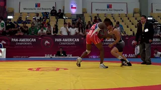 Semifinal GR - 59 kg: Maykel ANACHE LAMOUTH (CUB) df. Ali SOTO MACIAS (MEX) by TF, 8-0