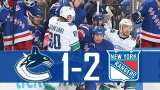 Canucks vs Rangers | Highlights (Nov. 12, 2018) [HD]