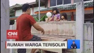 Rumah Warga Terisolir Tertutup Tembok