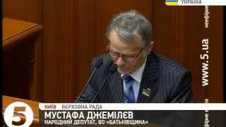 Порошенко та Джемілєв - права кримських татар в Україні