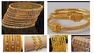 Gold Bangles For Women|Gold Bangles Designs|Stylish Gold Bangles Collection|Style And Ideas