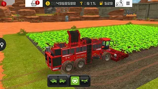 Harvesting Sugar Beets with New Update Machines - Farming Simulator 18