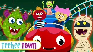 Halloween Songs For Kids | Spooky Theme Park | Scary Songs For Kids By Teehee Town