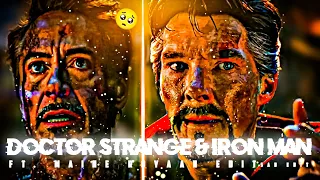 Iron Man And Dr. Strange Sad 😞 Status | Maine Royaan | Tony & Stephen Status | DANGEROUS EDITS 007