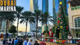 Dubai Christmas 2022 | Dubai Marina Walk | Dubai Christmas Market | Dubai Tourist Attraction