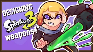 Designing NEW weapons for Splatoon 3!