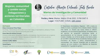 17. CÁTEDRA ABIERTA ORLANDO FALS BORDA: Martes de investigación y comunidad