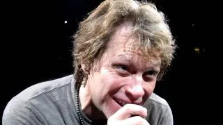 Bon Jovi Boston 3-1-2011 - Bed Of Roses (Jon right in front of us!!)