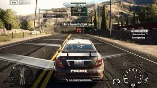 Need for Speed Rivals , Mercedes C63 AMG Police