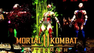 Mortal Kombat 11 Every Stage Brutality/Fatality on "Femme Fatale" Jade, Kitana & SKARLET