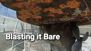 Narrowboat SandBlasting