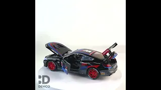 Металлическая машинка Mini Auto 1:32 «BMW M8 GTE» DC32342, 15 см., инерционная, свет, звук / Черный