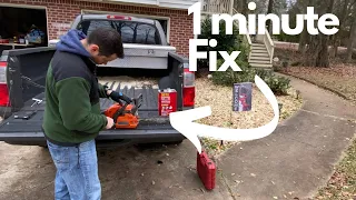 Chainsaw Not Starting? Discover the Simple Fix!