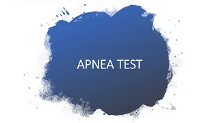 APNEA TEST
