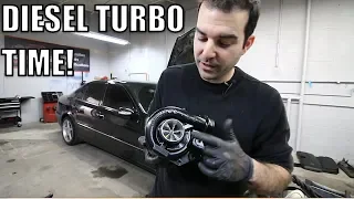 I Installed A Bigger Turbo On My Turbo Diesel Mercedes & It's Awesome!