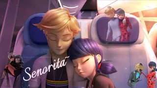 Senoritã✨️ | Adrienette | Ladynoir ❤️| Marichat | Song | MIRACULOUS AMV😍